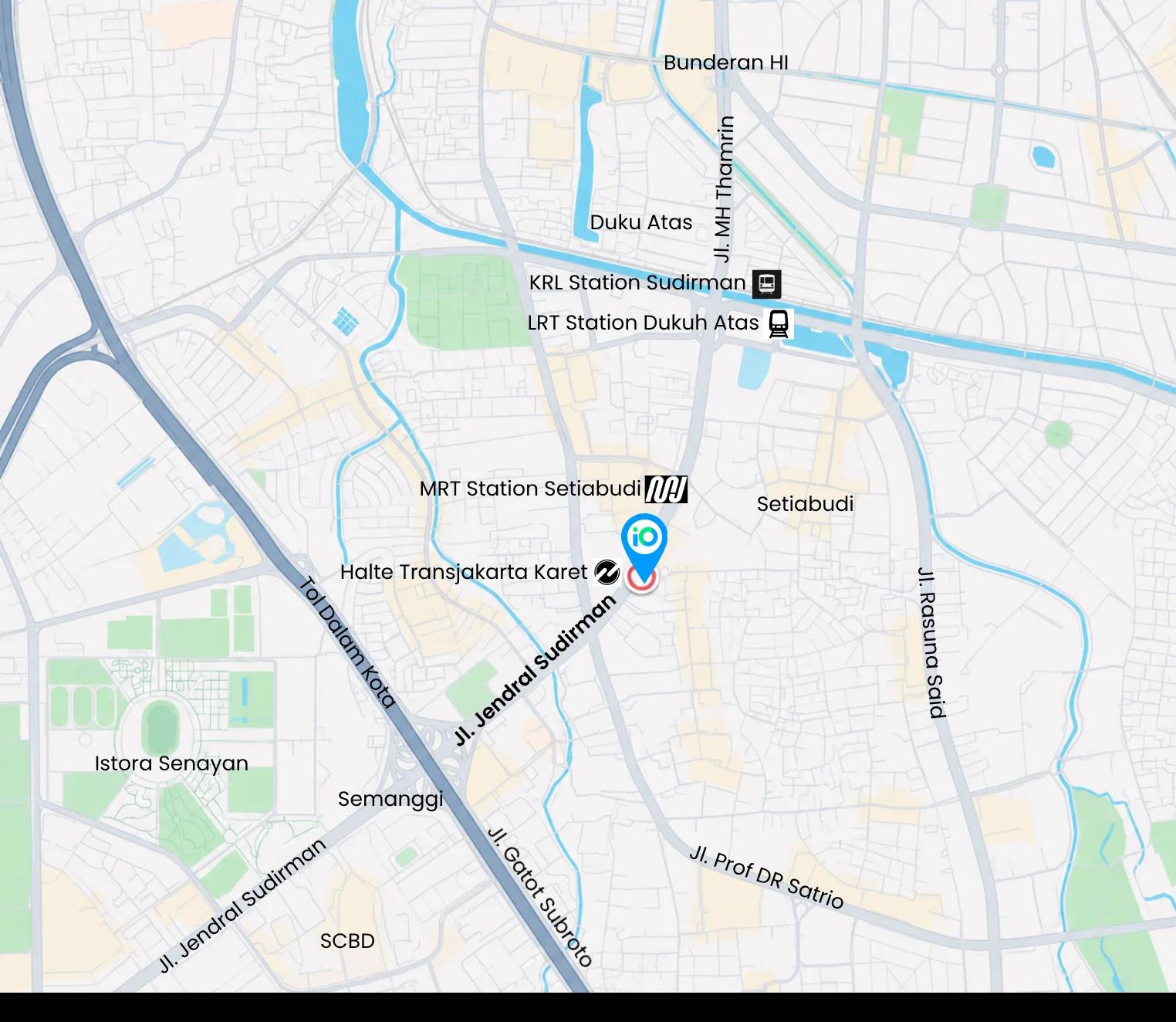 MyInOut Office Location Map